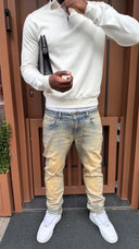FCRZ LIGHT WASHED JEANS